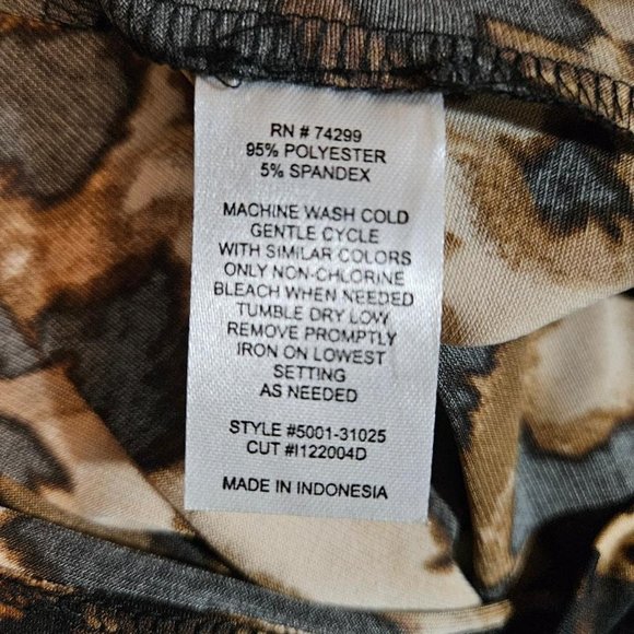 EN FOCUS STUDIO-Animal Print dress size 8 - Picture 7 of 8